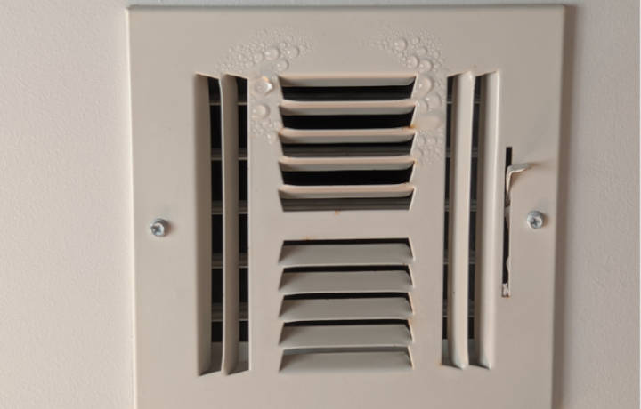 HVAC & AC Vent Condensation Image